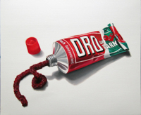 Oro di Parma <br> Öl auf Papier, 36 x 48 cm