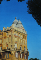 Anker Palace Budapest <br> Öl auf Leinwand, 60 x 40 cm