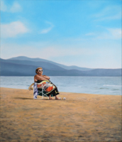 Relax <br> Öl auf Leinwand, 70 x 60 cm